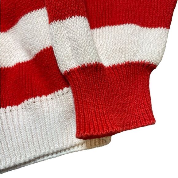 Vintage AVON FASHIONS Stars and Stripes USA Sweater Size Large - Picture 5 of 8